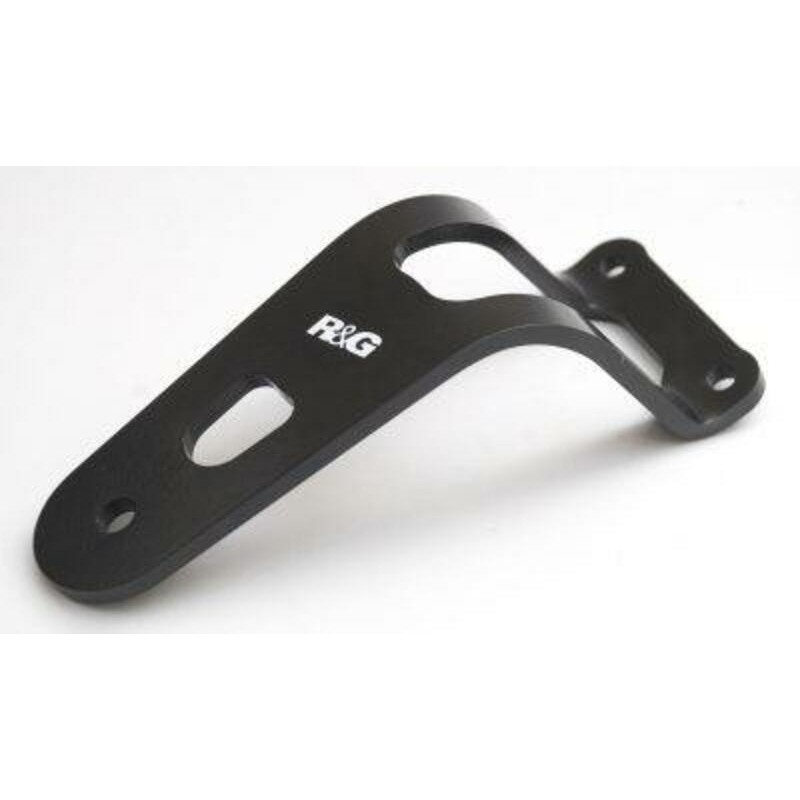 Patte de fixation de silencieux R&G RACING noir Yamaha FZ8/Fazer