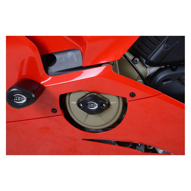 Slider moteur R&G RACING noir Ducati Panigale V4