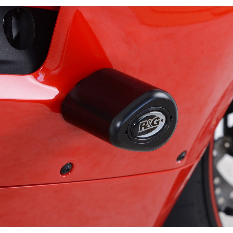 Tampons de protection R&G RACING Aero noir Ducati Panigale V4