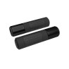 Revêtements HIGHSIDER Conero caoutchouc, 7/8" (22,2 mm), 132 mm, noir mat