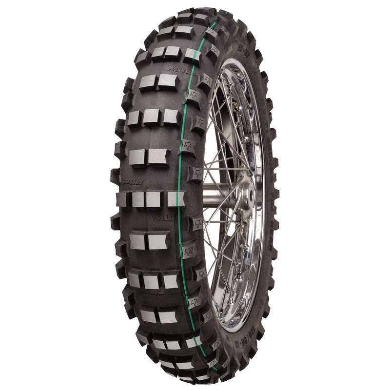 Pneu MITAS EF-07 120/90-18 M/C 71R TT FIM SUPER LIGHT green