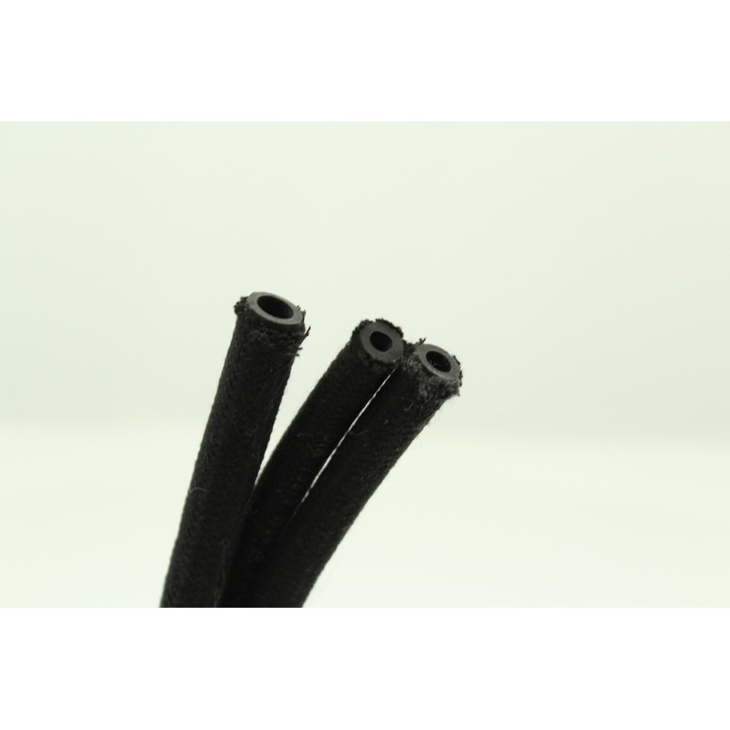 Durites essence tressée BIHR 5x10mm noir 10m